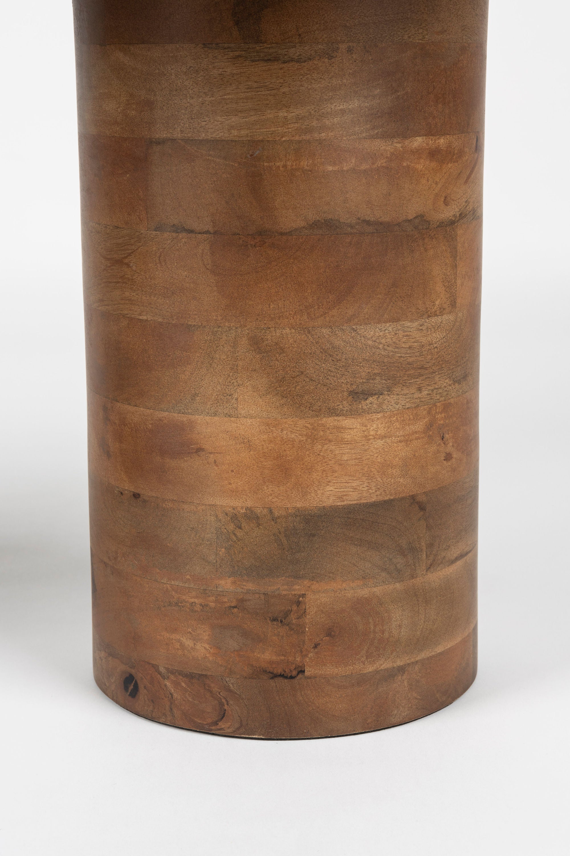 Peli Organic Mango Wood & Brown Marble Coffee Table